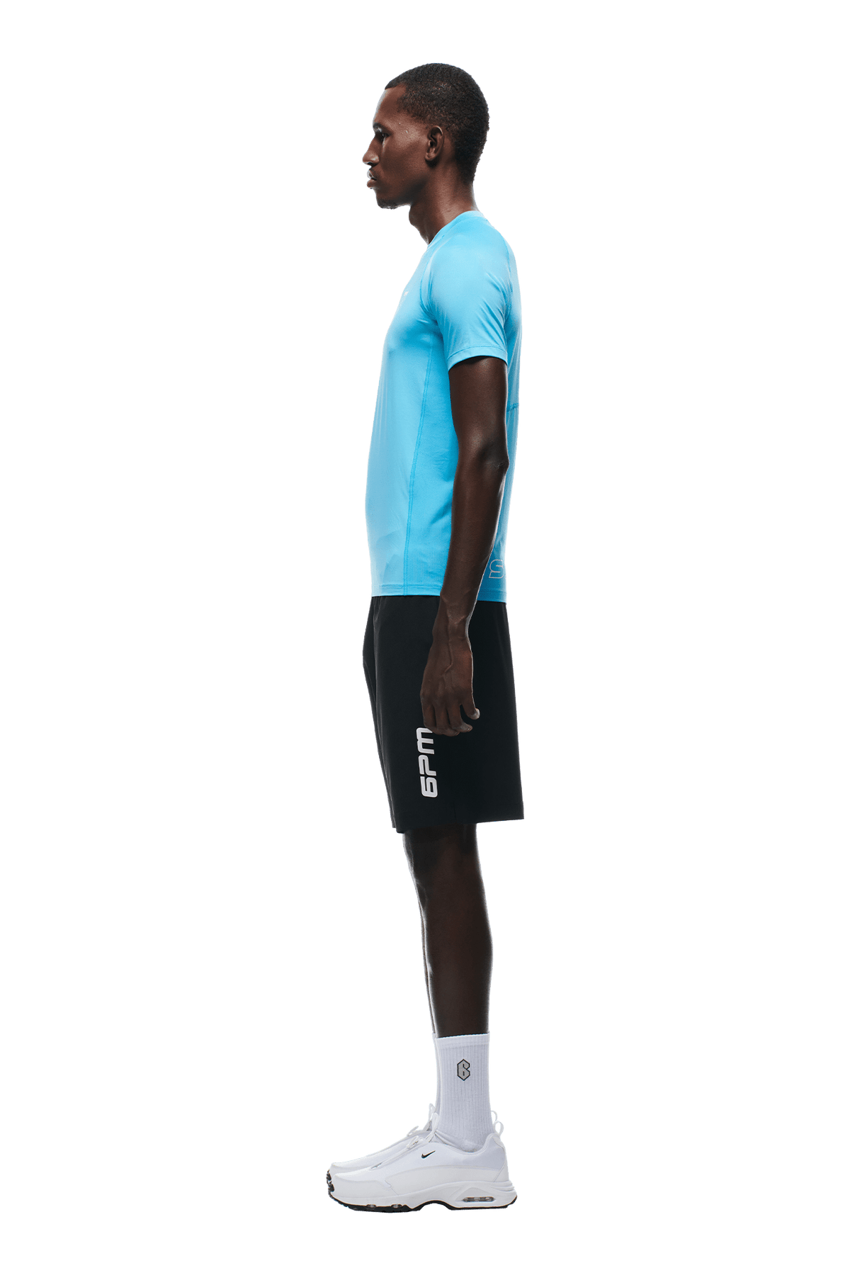 6PM SPORTS T-SHIRT AQUA BLUE