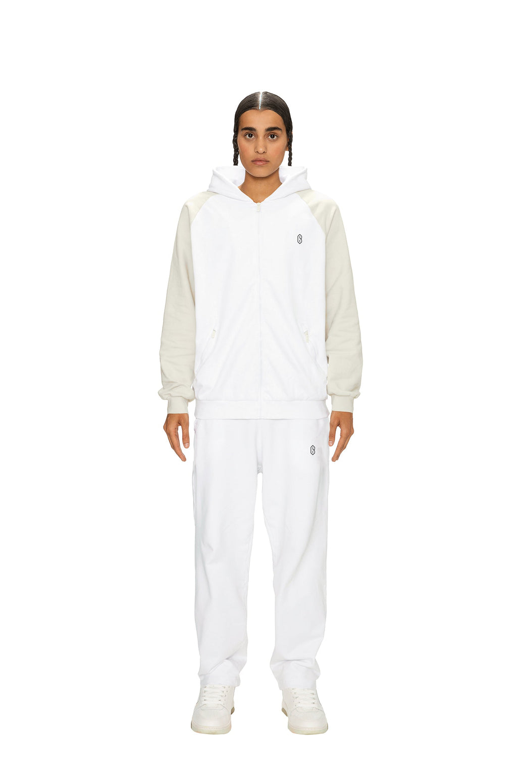 2-TONE JOGGER WHITE