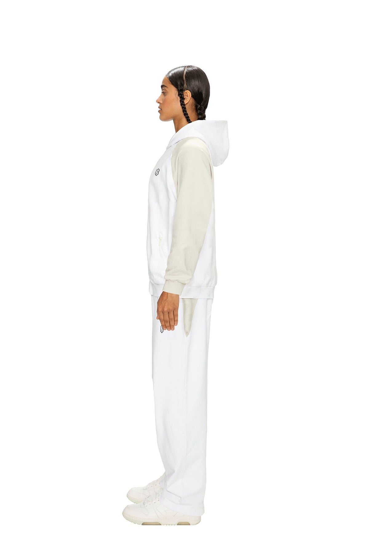 2-TONE JOGGER WHITE