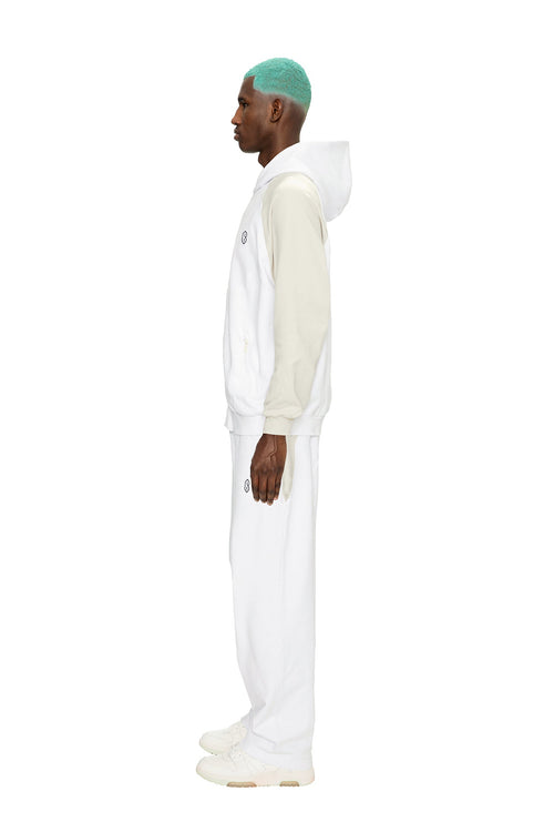 2-TONE HOODIE WHITE