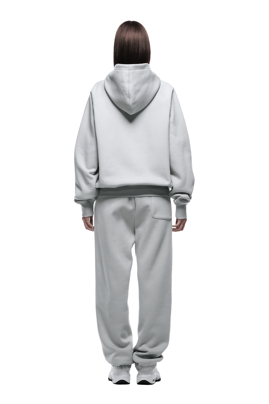 ZIP HOODIE SMOKE GREY